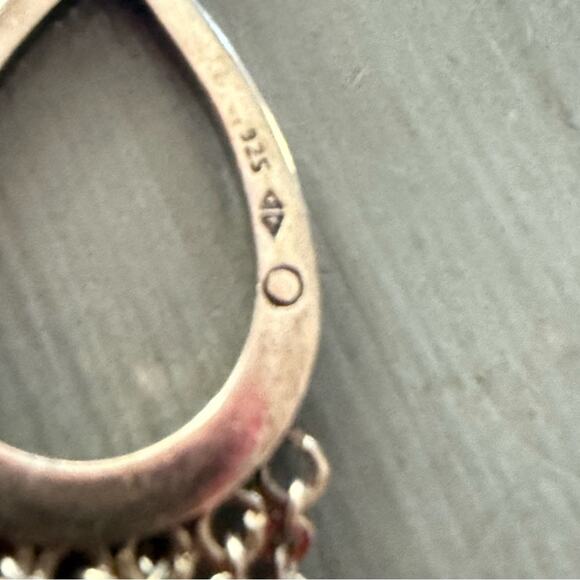 Judith Jack 925 Sterling Silver Earrings - Picture 3 of 10